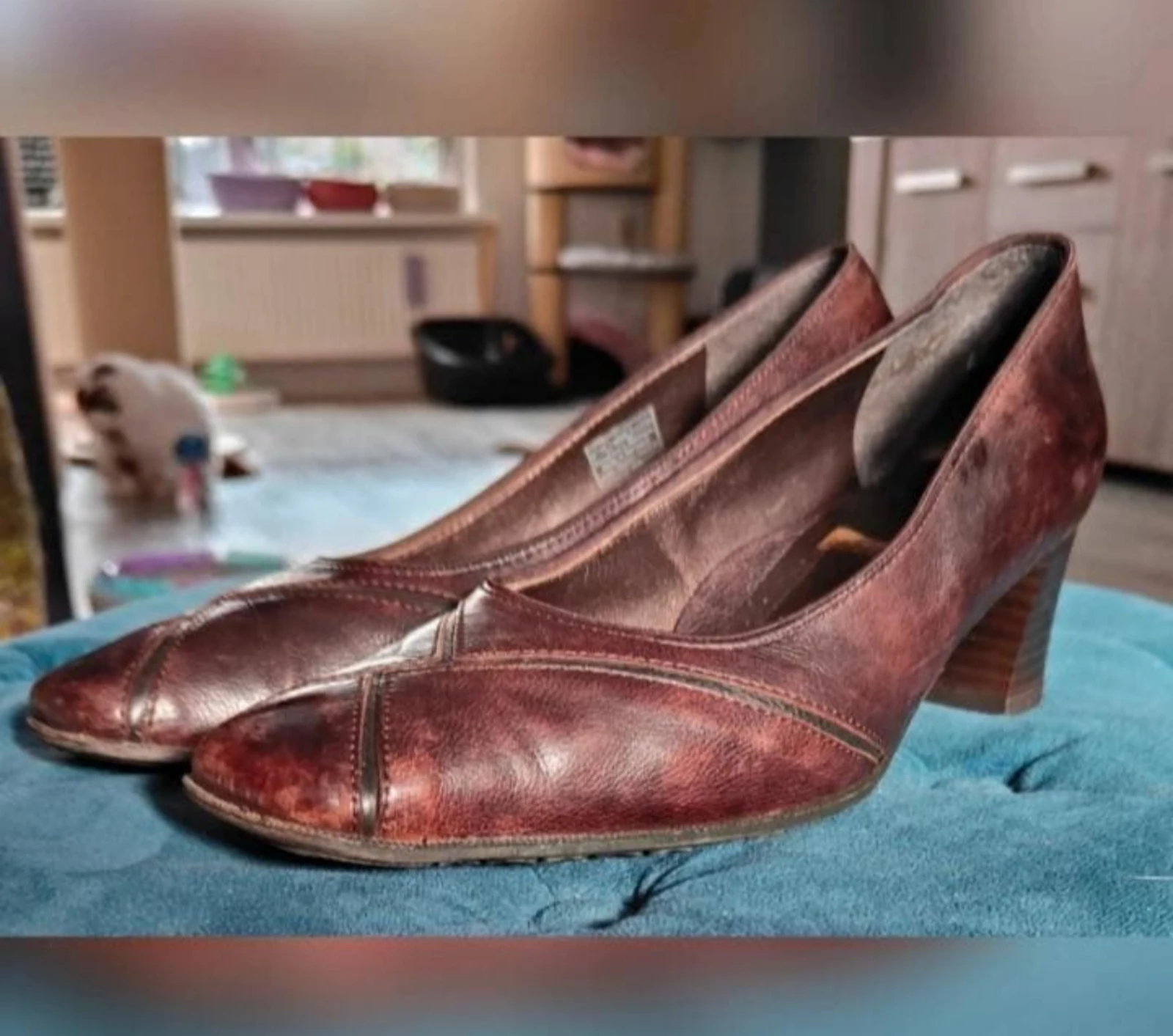 Vintage brown leather pumps Ara Air cushion size 37.5 – photo 3